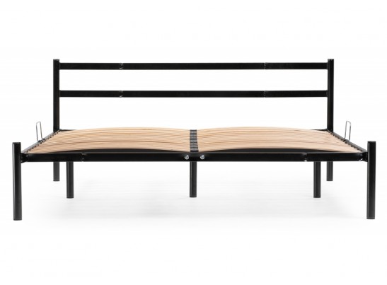 Двуспальная кровать Фади 160х200 черная в Набережных Челнах