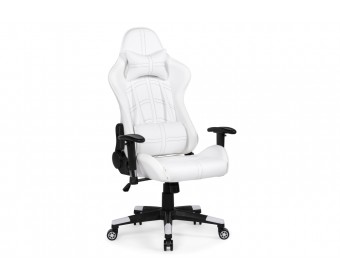 Компьютерное кресло Blanc white / black