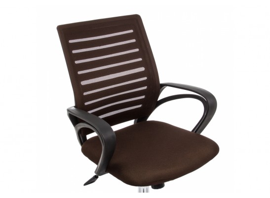Компьютерное кресло Focus коричневое в Набережных Челнах