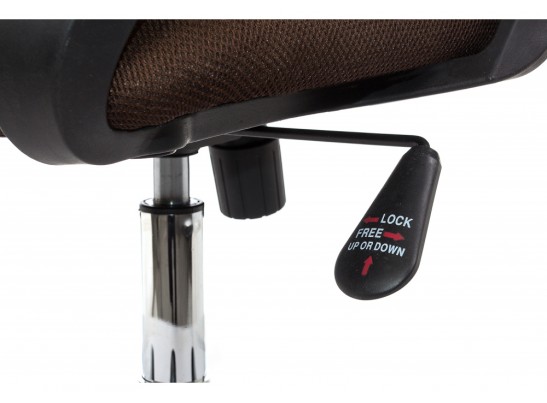 Компьютерное кресло Focus коричневое в Набережных Челнах