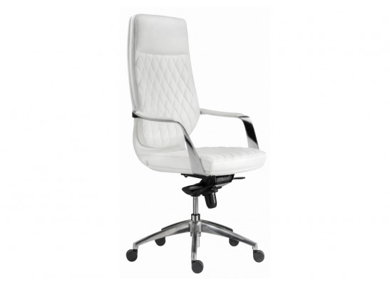 Компьютерное кресло Isida white / satin chrome в Набережных Челнах
