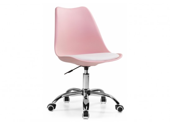 Компьютерное кресло Kolin pink / white в Набережных Челнах