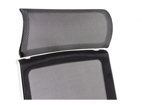 Компьютерное кресло Lion черно-белое в Набережных Челнах