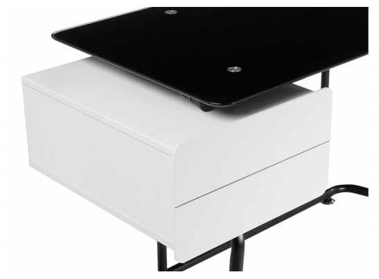 Компьютерный стол Desk черный в Набережных Челнах