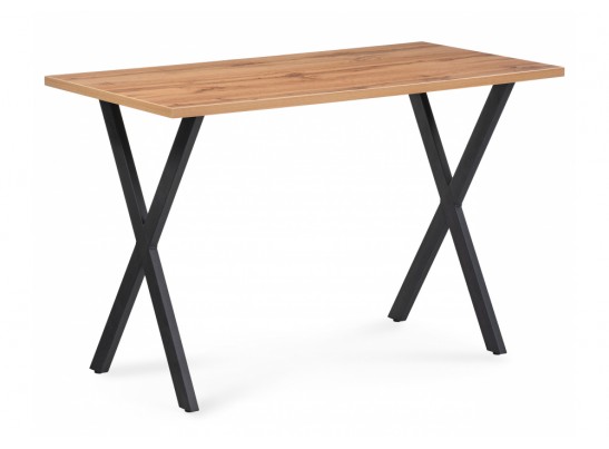 Обеденная группа Элеан дуб вотан / черный / темно-коричневый в Набережных Челнах