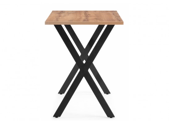 Обеденная группа Элеан дуб вотан / черный / темно-коричневый в Набережных Челнах