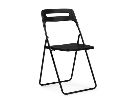 Пластиковый стул Fold складной black в Набережных Челнах