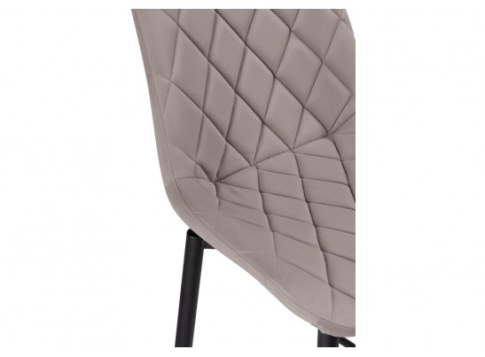 Полубарный стул Баодин К Б/К крутящийся латте / черный в Набережных Челнах