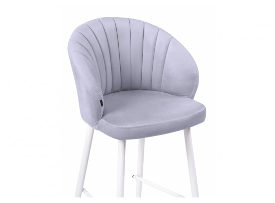 Полубарный стул Бэнбу velutto 49 / белый в Набережных Челнах