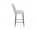 Полубарный стул Челси 360 светло-серый (zd 960) / черный в Набережных Челнах