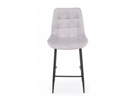 Полубарный стул Челси 360 светло-серый (zd 960) / черный в Набережных Челнах
