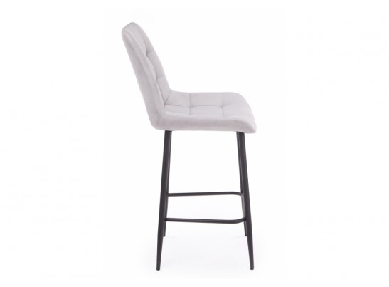 Полубарный стул Челси светло-серый (zd 960) / черный в Набережных Челнах