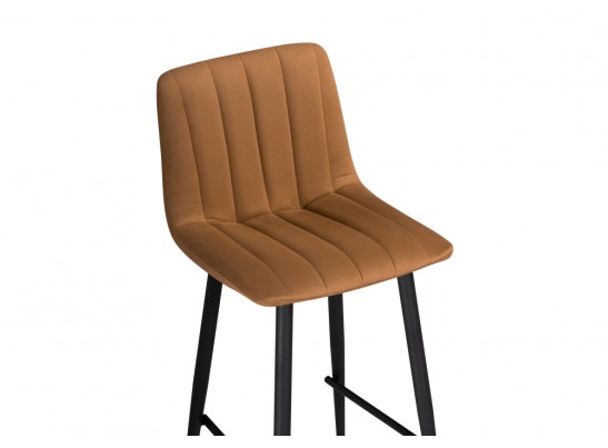 Полубарный стул Дани кирпичный / черный в Набережных Челнах