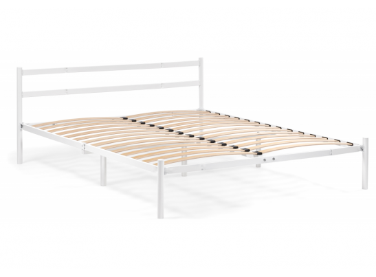 Полутораспальная кровать Фади 140х200 белая в Набережных Челнах