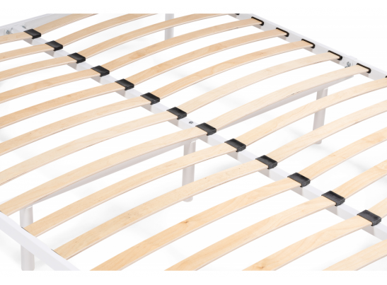 Полутораспальная кровать Фади 140х200 белая в Набережных Челнах