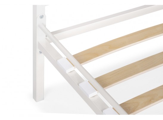 Полутораспальная кровать Иоханна 18 120х200 белая в Набережных Челнах