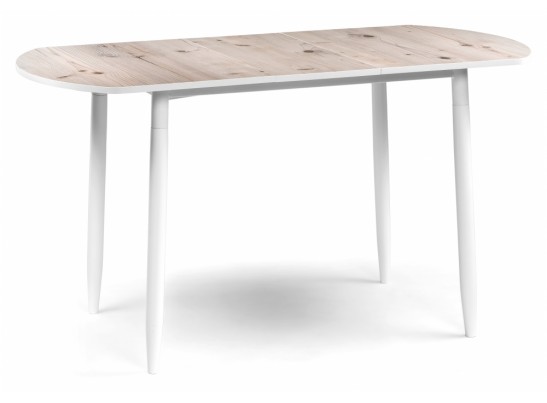 Стол раскладной Гуанг бискайская сосна / белый в Набережных Челнах