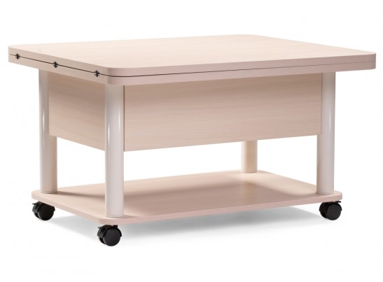 Стол-трансформер Виват светлый венге / белый в Набережных Челнах