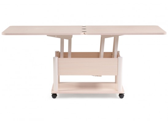 Стол-трансформер Виват светлый венге / белый в Набережных Челнах