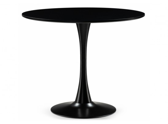 Стол Tulip 90х73 black в Набережных Челнах