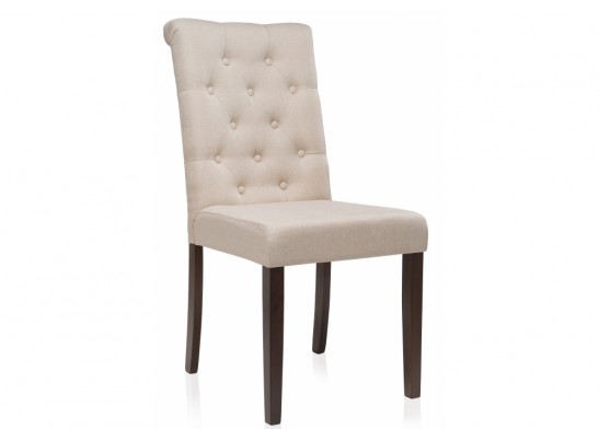 Стул Amelia dark walnut / fabric cream в Набережных Челнах