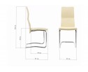 Стул Lunen бежевый в Набережных Челнах