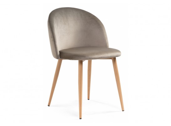 Стул на металлокаркасе Aldo beige / wood в Набережных Челнах
