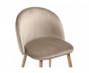 Стул на металлокаркасе Aldo beige / wood в Набережных Челнах