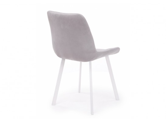 Стул на металлокаркасе Челси 360 П светло-серый (zd 960) / белый в Набережных Челнах