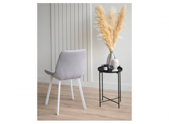 Стул на металлокаркасе Челси 360 П светло-серый (zd 960) / белый в Набережных Челнах