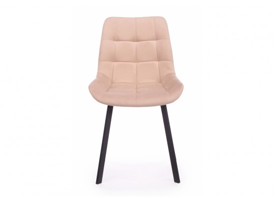 Стул на металлокаркасе Челси П бежевый (zd 210) / черный в Набережных Челнах