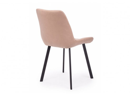 Стул на металлокаркасе Челси П бежевый (zd 210) / черный в Набережных Челнах