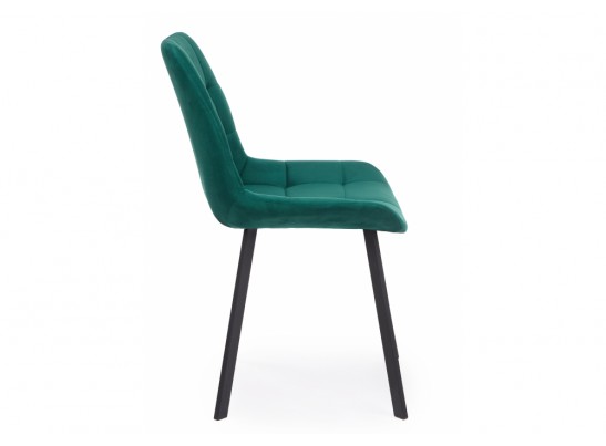 Стул на металлокаркасе Челси П зеленый (zd 667) / черный в Набережных Челнах