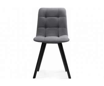 Стул на металлокаркасе Чилли темно-серый 996 / черный