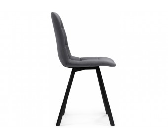 Стул на металлокаркасе Чилли темно-серый 996 / черный