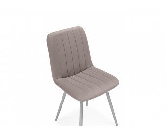 Стул на металлокаркасе Дани латте (zd 290) / серый
