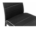 Стул на металлокаркасе DC2-001 black / white в Набережных Челнах