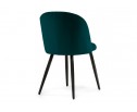 Стул на металлокаркасе Gabi 1 green / black в Набережных Челнах