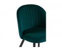 Стул на металлокаркасе Gabi 1 green / black в Набережных Челнах