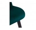 Стул на металлокаркасе Gabi 1 green / black в Набережных Челнах
