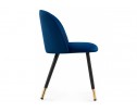 Стул на металлокаркасе Gabi dark blue / black / gold в Набережных Челнах