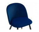 Стул на металлокаркасе Gabi dark blue / black / gold в Набережных Челнах