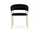 Стул на металлокаркасе Kamelia 1 black / gold в Набережных Челнах