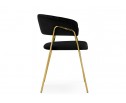 Стул на металлокаркасе Kamelia 1 black / gold в Набережных Челнах