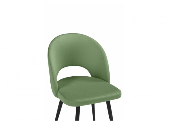 Стул на металлокаркасе Курбис фисташковый (zd 651) / черный в Набережных Челнах