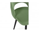 Стул на металлокаркасе Курбис фисташковый (zd 651) / черный в Набережных Челнах