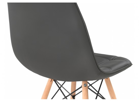 Деревянный стул Kvadro серый в Набережных Челнах