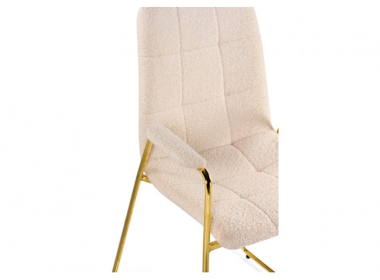 Стул на металлокаркасе Lana cream / gold в Набережных Челнах