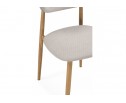 Стул на металлокаркасе Lisbon бежевый / цвет дерева в Набережных Челнах