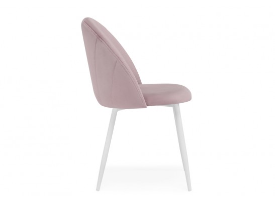 Стул на металлокаркасе Логан розовый / белый в Набережных Челнах